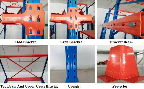 China Q235B Steel Radio Shuttle Warehouse Racking Heavy Duty Shelving Multi Level Type wholesale