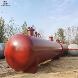 China 40cbm 20T Diesel Fuel Storage Tanks For Oil Station Using supplier