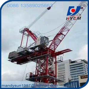 China QTD2520 High Efficiency Small Luffing Tower Crane with High Specifications for Civil Project supplier