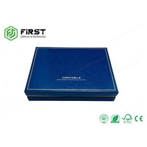 UV Coating Customized Foil Stamping Logo Rigid Cardboard Skincare Gift Cosmetic Packaging Box