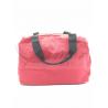 Red 600D Polyester Small Travel Tote Bag With Zipper Environmental Protection
