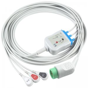 For Stryker > Med-tronics > Physio Control Compatible Direct-Connect ECG Cable and leadwires  - 11110-000029