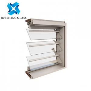 Louver Laminated Glass Sheet Custom Thickness Size Color Shape