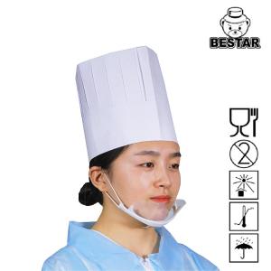 China EU2016 White Catering Master Paper Chef Hat Cap For Restaurant supplier
