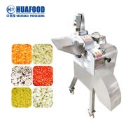 China Commercial Vegetable Fruit Potato Cabbage Cucumber Slicing Onion Dicing Machine Onion Cutter Cutting Machine on sale