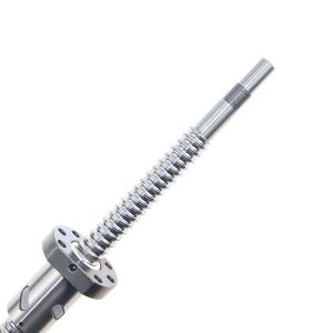 China 10mm - 160mm Linear Motion Ball Screw S55C SCM420H High Rigidity Double Nut Ball Screw wholesale