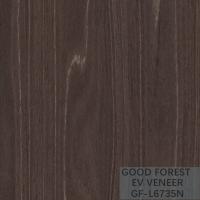 China Engineered Wenge Veneer Sheets Recomposed Dark Wood Veneer Sheets on sale