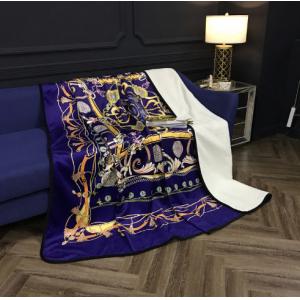 Flannel Plush Blanket / Travel Throw Blanket Customized Photo Digital Printing
