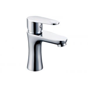 China Deck Mounted Single Hole Basin Faucets Vanity Bathroom Vessel Sink Faucets supplier