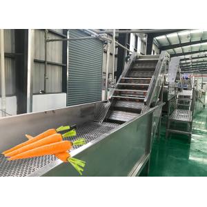 Fruit And Vegetable Processing Equipment Carrot Processing Plant Energy Saving