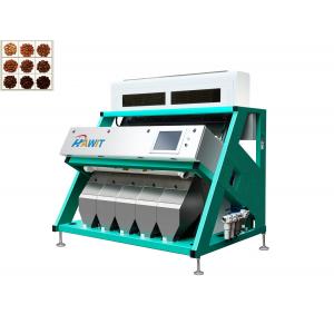 CCD Sensor Coffee Beans Color Sorter With 5 Chutes Capacity 8 T/H