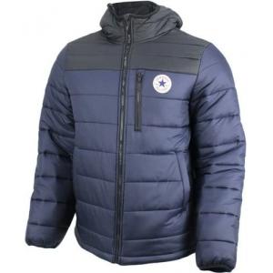 China Blue Obsidian Converse Core Poly Fill Winter Down Jackets Air Permeability Grade 9 supplier
