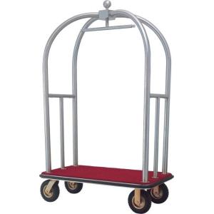 304 Stainless Steel Hotel Luggage Trolleys Hotel Cart For Luggage 1140*670*H1910mm