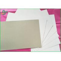 China Recycled Pulp Coated Duplex Board Grey Back 250gsm To 400gsm on sale