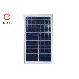 China Customized 36 Cells Photovoltaic Solar Panels , 20W 12V Poly Solar Cell supplier