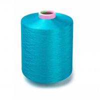 China Colorful High Tenacity Polyester Socks Yarn Hydrate Moisture Absorbent Spun on sale