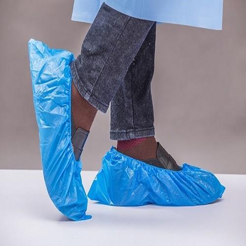 Non Woven 2g CE Disposable Plastic Overshoes
