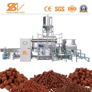 China 1ton Pet Dog Cat Food Extruder Processing Plant Production Line Equipment supplier