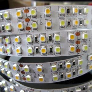 China 3528 ww+w cct dimmable led strip supplier