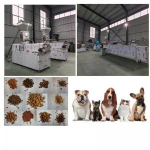 China 50-5000kg/H Fish Pet Puffing Feed Pellet Making Plant For Commercial supplier