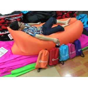 China Inflatable sleeping bag, Air Filling Banana Sleeping Bag, inflatable sleeping lay bag Lamz supplier