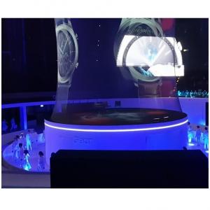 360 Degree 3D Holographic Projector Screen Hologram Mesh Screen For Big Show