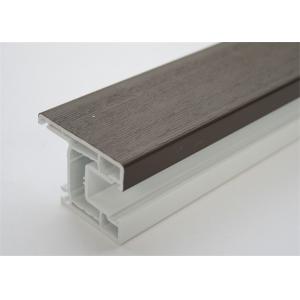 China Custom 88mm European Style Extruded Plastic Profiles for Sliding Window supplier