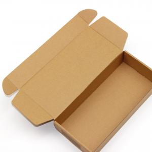 China Cheap Plain Kraft paper small jewelry box wholesale customized printing supplier