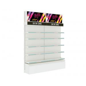 Professional Makeup Display Stands / Wall Mounted Cosmetic Display Showcase