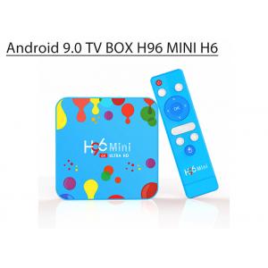 China android tv box H96 mini h6 4gb 32gb dual wifi android 9.0 android smart tv box H96 mini supplier