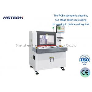 Double Platform Offline PCBA Router Machine for Depaneling Straight Line