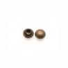 China Anti Black Nickel Custom Decorative Brass Rivets , Decorative Rivets For Clothing wholesale