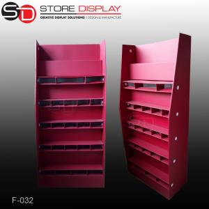 China Recycled retail store corrugated cardboard display stands racks / POP display shelf supplier