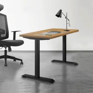 China Thickness 25mm Modern Computer Desks Office Writing Desk With Melamine Panels supplier