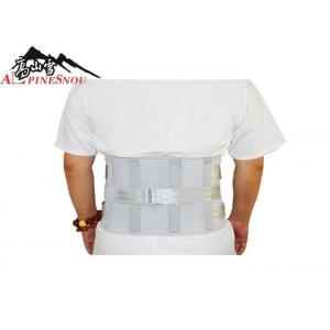 China Back Pain Relief Medical Waist Trimmer Belt / Orthopedic Back Support Waist Slim Belts For Men supplier