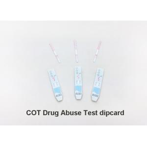Cotinine Drug Abuse Test Kit Easy Operation , Urine Test Strips For Drugs 