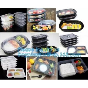 Plastic Food Storage Boxes with Handles Food Crisper Food Storage Bins Organizer Refrigerator Storage Container bagease