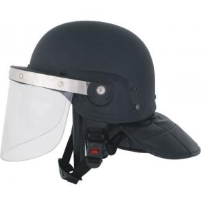 China ABS&PC Full Face Anti Riot Gear Tactical Helmet for police riot control supplier