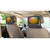 Universal Car Pillow Dual Headrest Dvd Player For Car Black Beige Grey