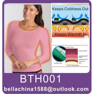 China Best thermal underwear thermals for women thermal top women long tops for wome100% tactel wholesale
