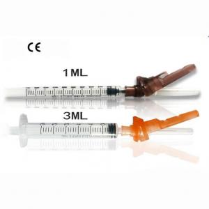 Seperated Packing Disposable Syringe 1ML 3ML Medical Use Syringes