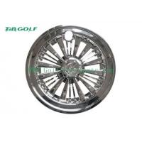 Durable Silver 10 Inch Golf Cart Hub Caps Golf Cart Parts 31 X 24.4 X 24.4 Cm