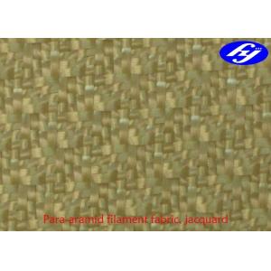 China Jacquard Aramid Fiber Fabric 1000D 200GSM For Structure Decoration wholesale