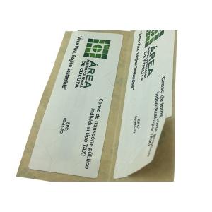 EPC Class 1 Gen 2 RFID Windshield Tag Stickers Label Offset Printing