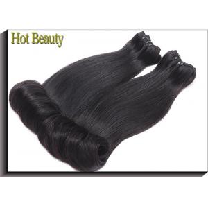 China Fashion Egg Curl Remy Virgin Weft Hair Extensions For Silky No Chemical supplier