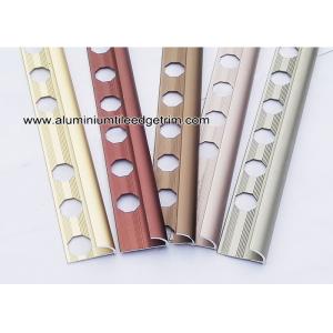 Anodized Matt Color Aluminium Corner Molding Trim For Tile Edging