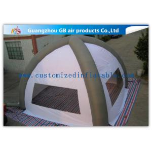 China White 8m Classic Inflatable Air Tent Spider Dome Inflatable Tent With Air Columns for Events supplier