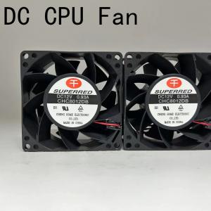 UL DC Computer Fan AWG26 Lead Wire Ball Bearing / Sleeve Bearing CPU Fan DC