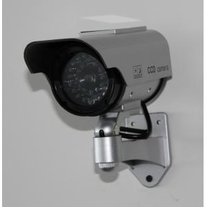 China Indoor/Outdoor CCTV Surveillance Mock Cameras with LED Light, Solar Powered DRA61 supplier