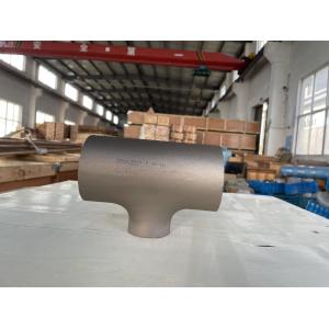 Alloy Steel Pipe Fittings EQUAL TEE  2"  2.5MM EEMUA 146/1 ASTM B466 UNS C70600  TEE